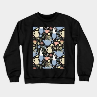 Pastel tea pot Crewneck Sweatshirt